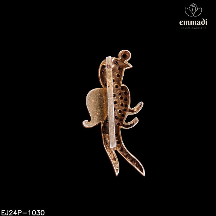 Pendant Brouch Moissanite