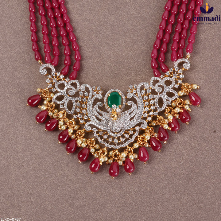 Long Necklace Premium Cz