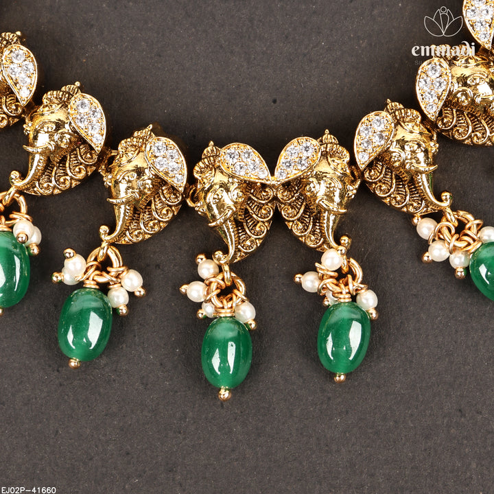 Short Necklace Antique