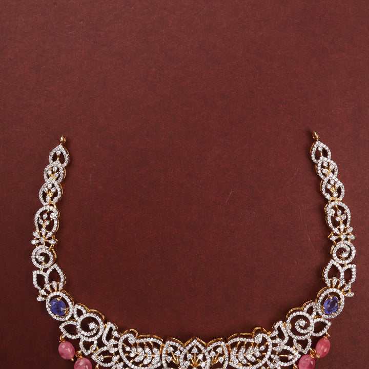 Short Necklace Premium Cz