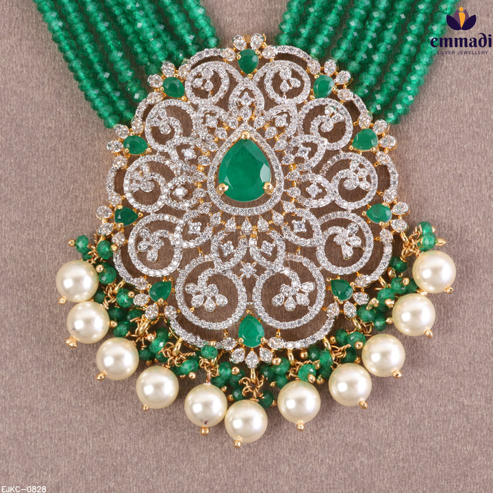 Long Necklace Premium Cz