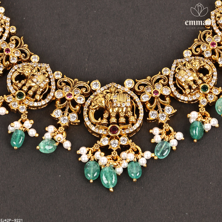 Short Necklace Antique