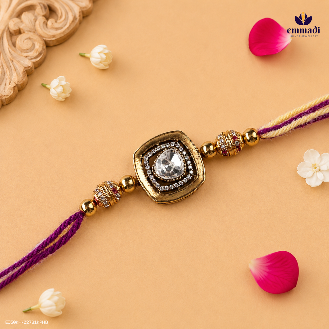 RAKHI,RAKHI MOISSANITE