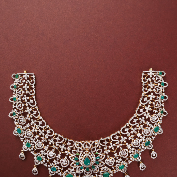 Short Necklace Premium Cz