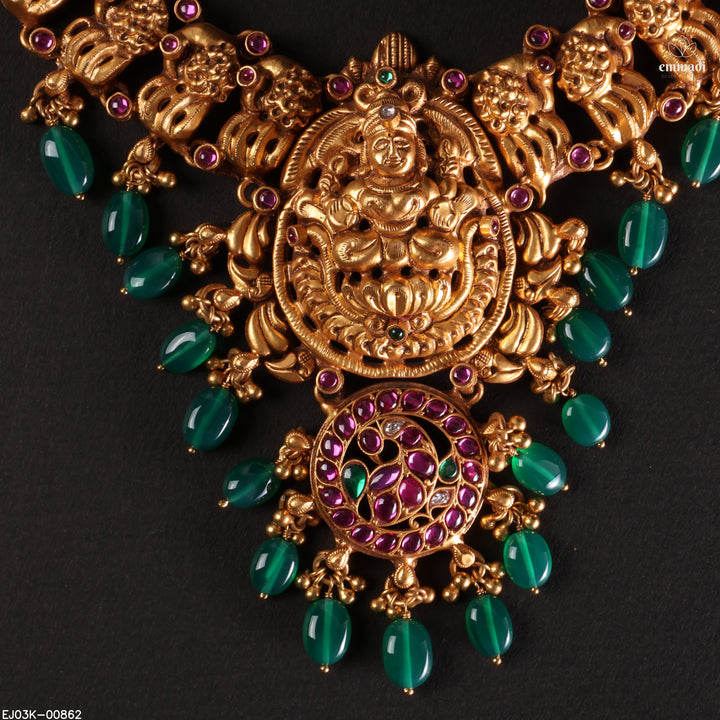 Short Necklace Kundan Nakshi