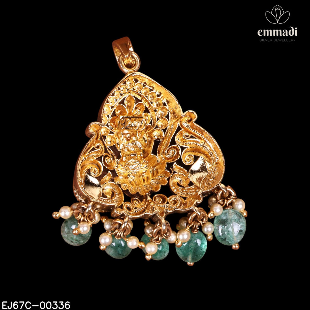 Pendant Premium Kundan Nakshi