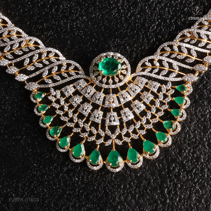 Short Necklace Premium Cz