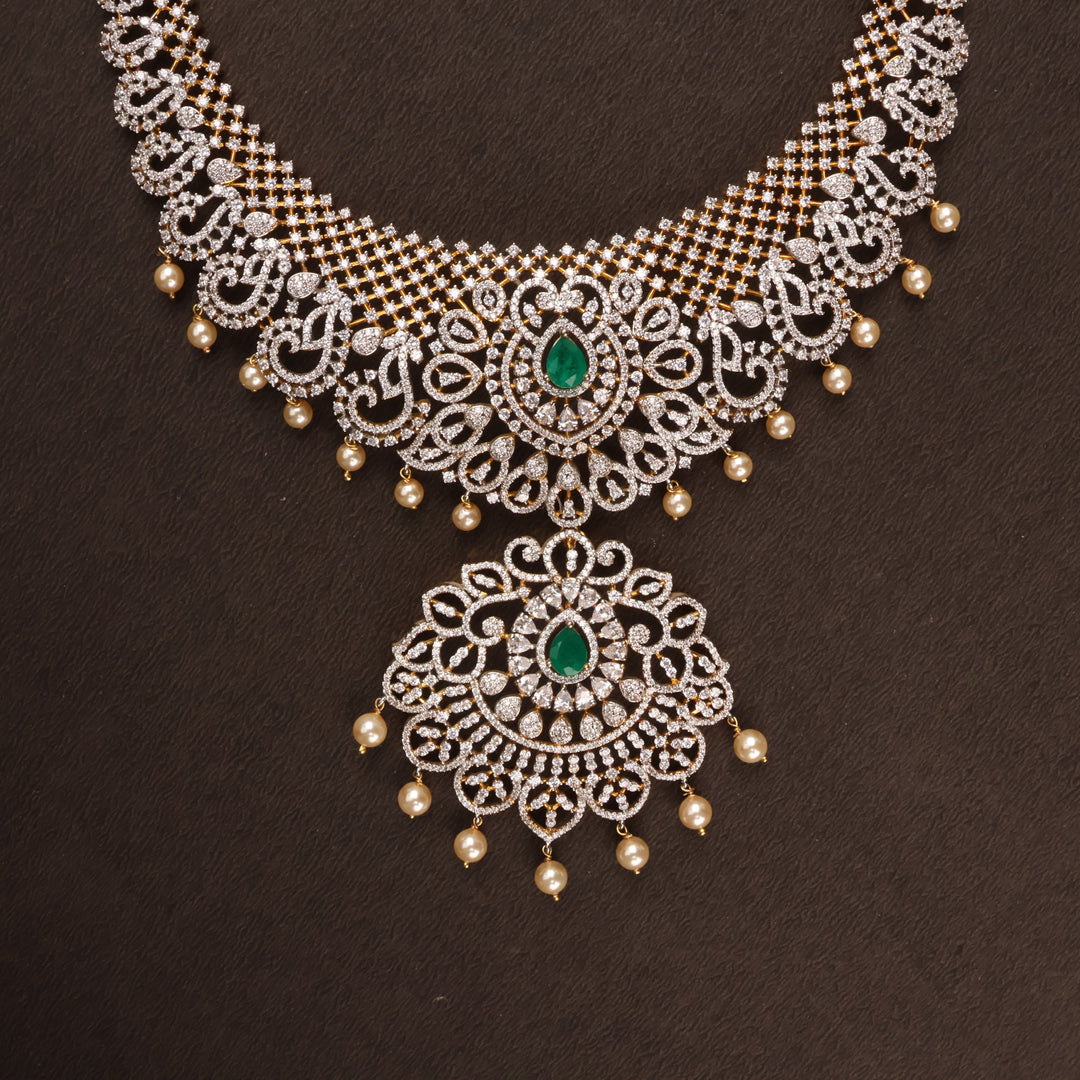 Long Necklace Premium Cz