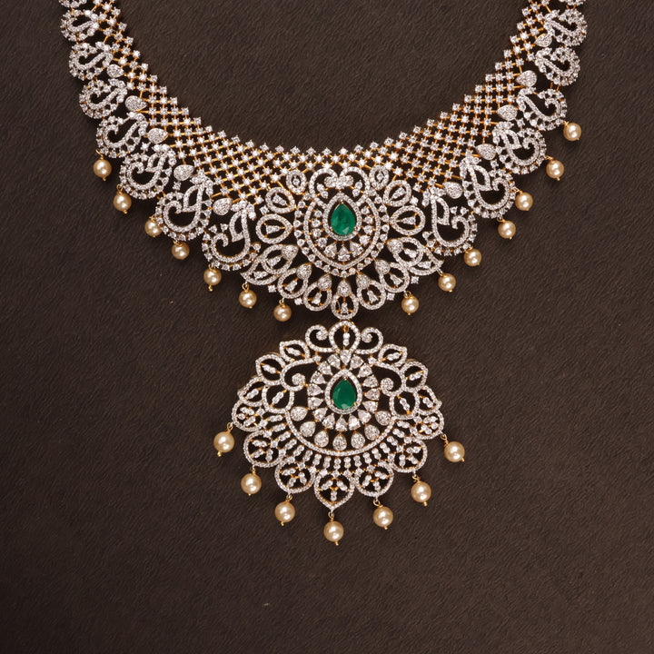 Long Necklace Premium Cz