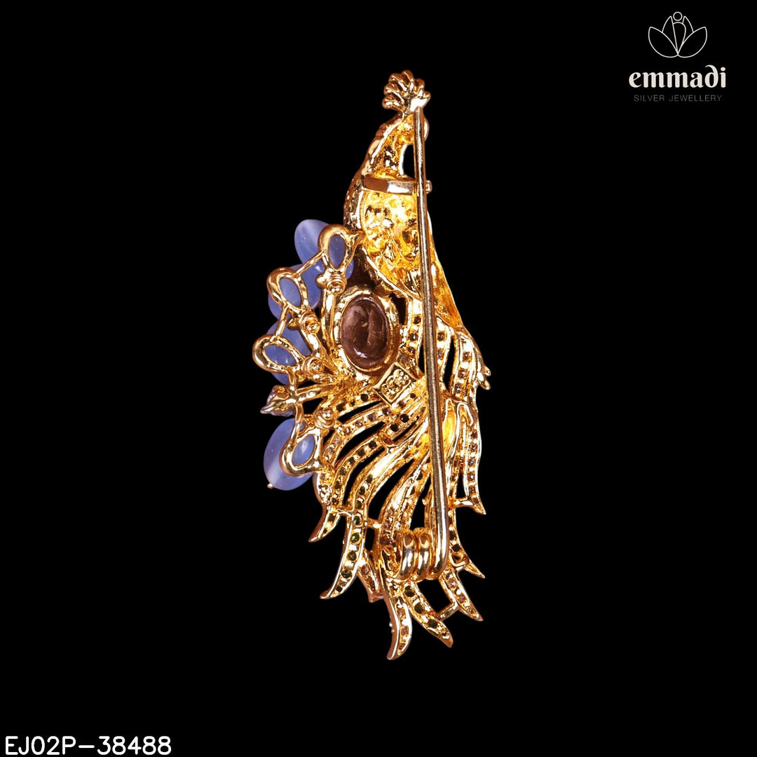 Pendant Brouch Premium Cz