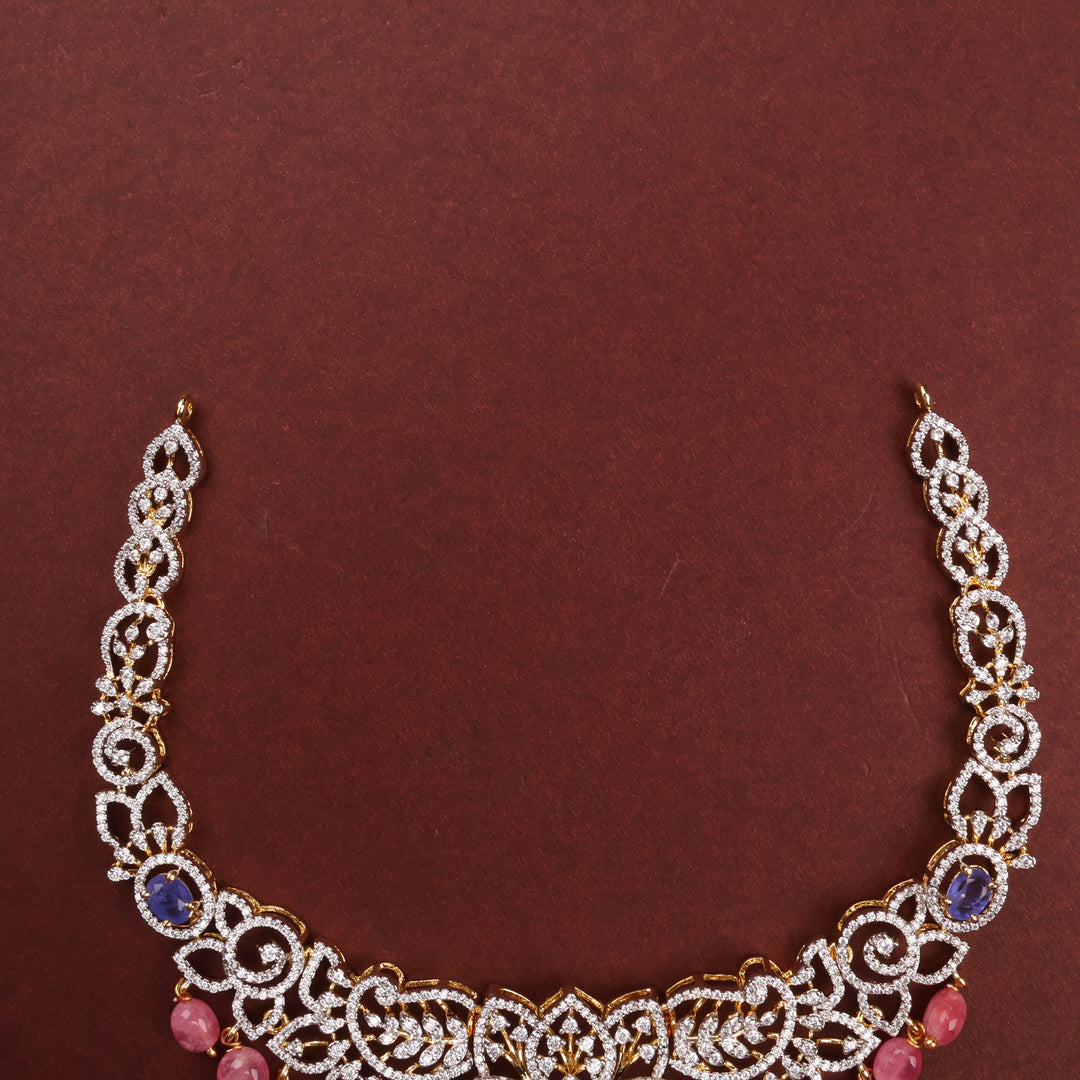 Short Necklace Premium Cz