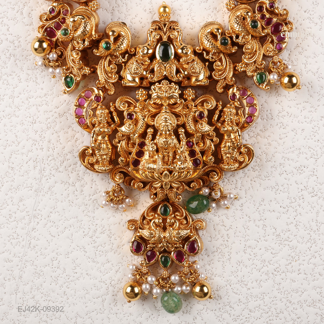 Long Necklace Premium Nakshi