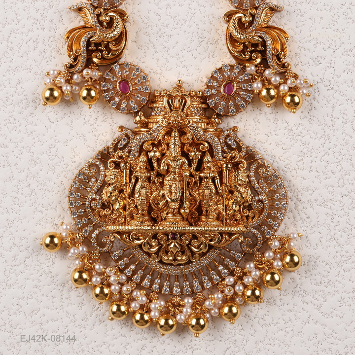 Long Necklace Premium Nakshi