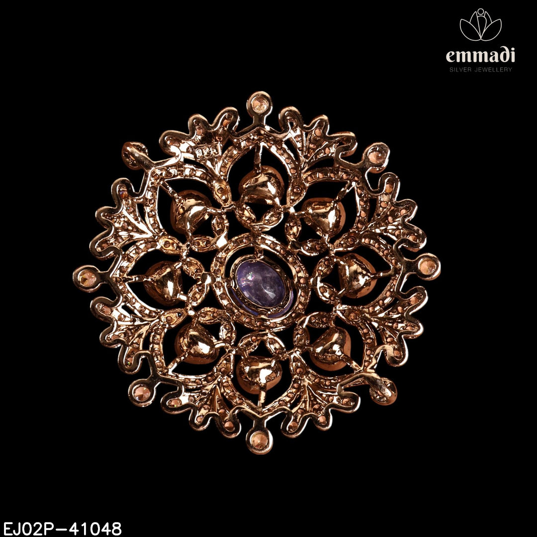 Pendant Brouch Moissanite