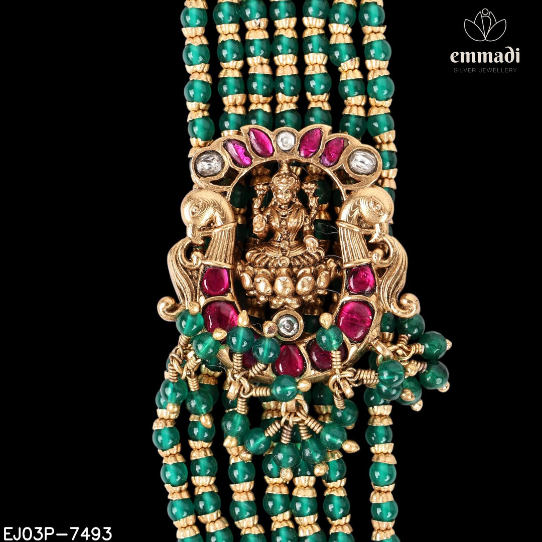 Long Necklace Kundan Nakshi