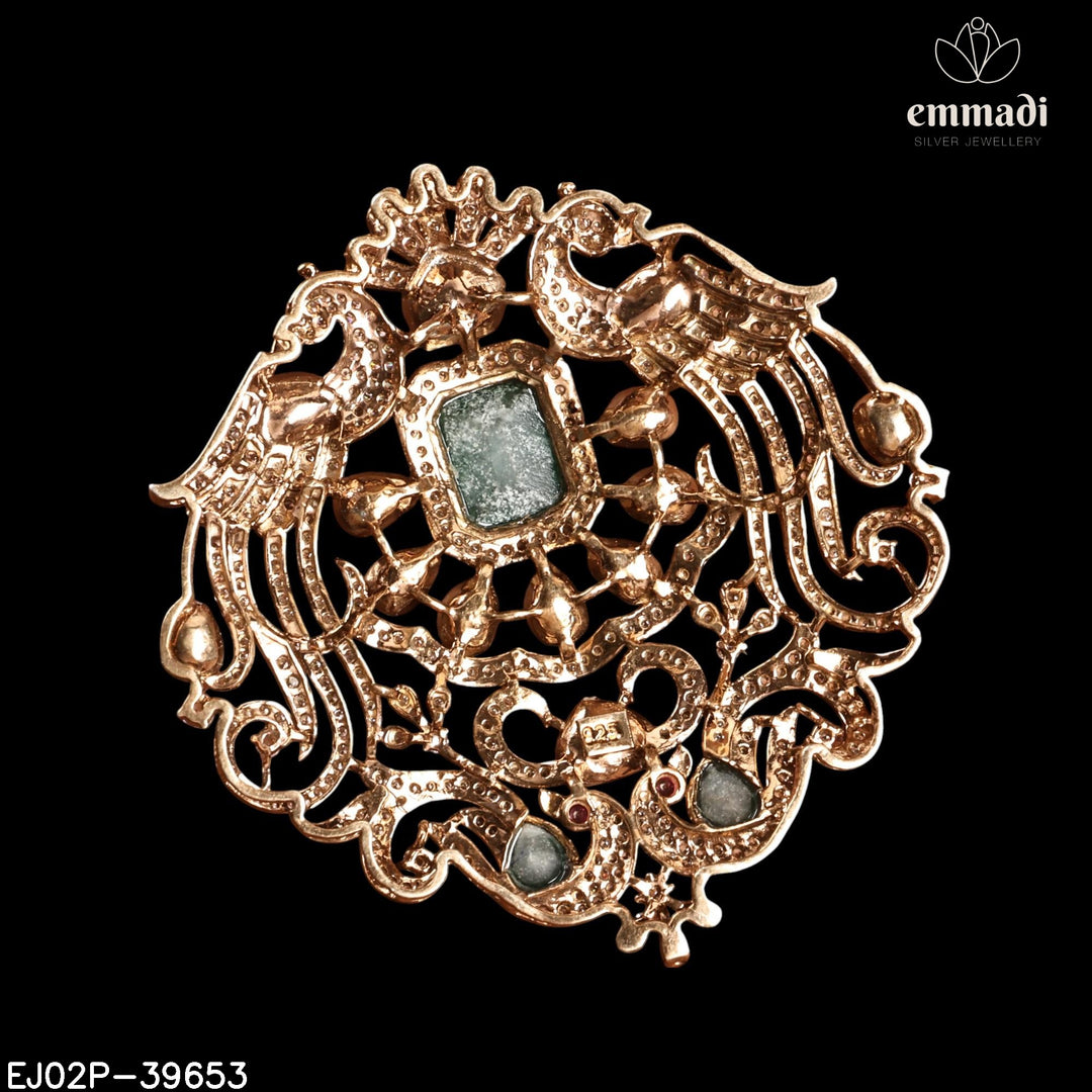 Pendant Brouch Moissanite