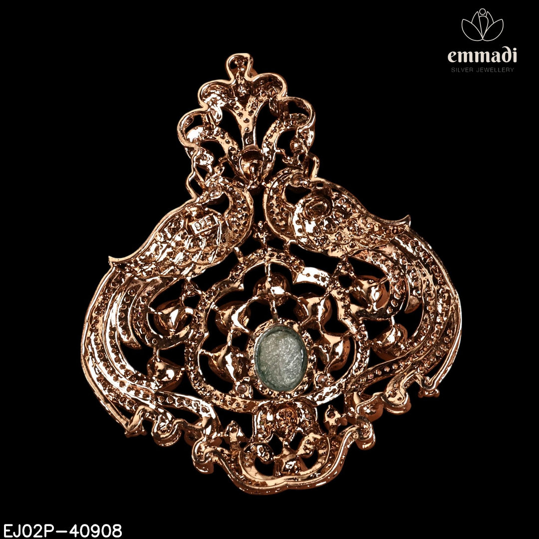 Pendant Brouch Moissanite