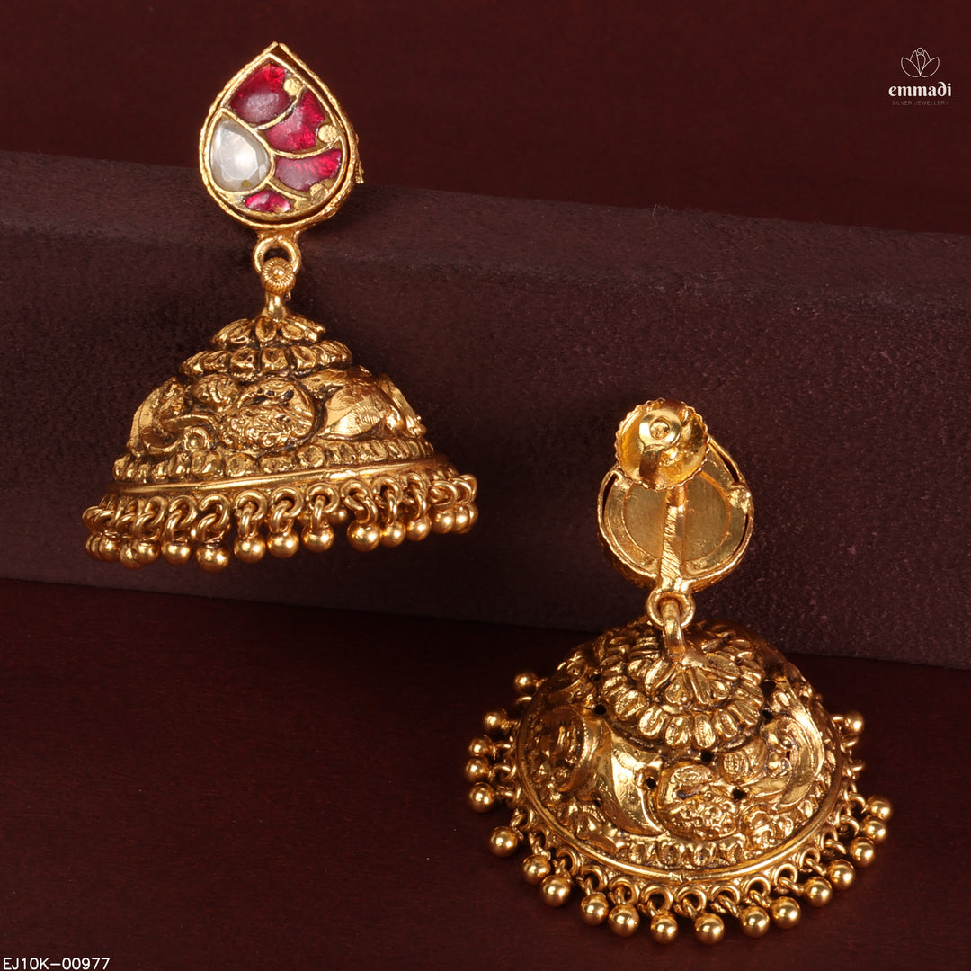 Jhumka Kundan Nakshi
