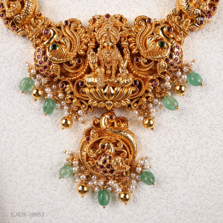 Short Necklace Premium Nakshi