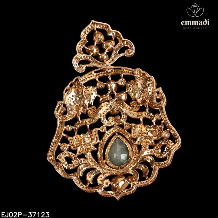 Pendant Brouch Moissanite