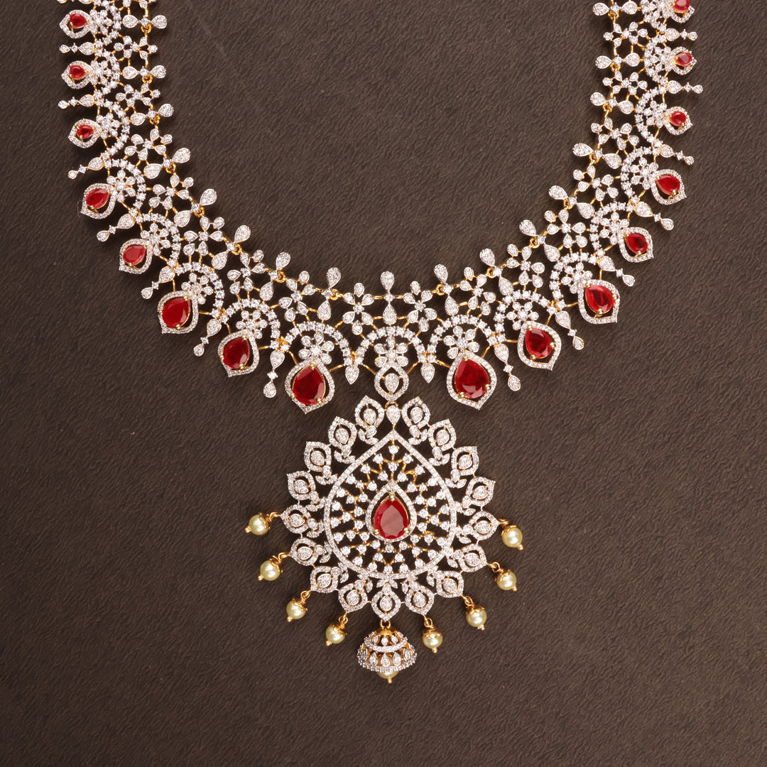 Long Necklace Premium Cz