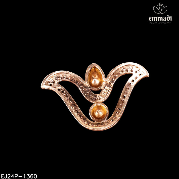 Pendant Brouch Moissanite