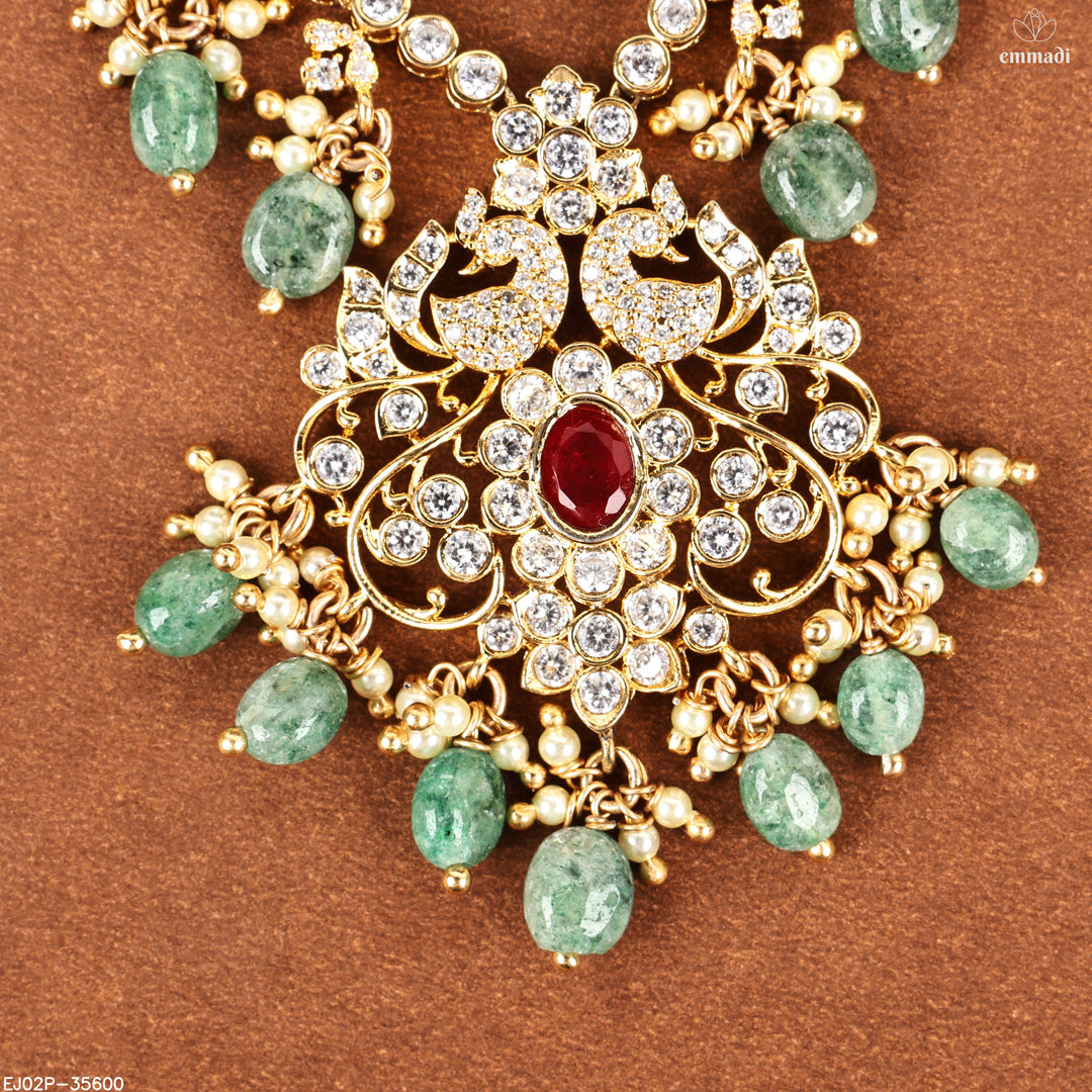 Long Necklace Stones
