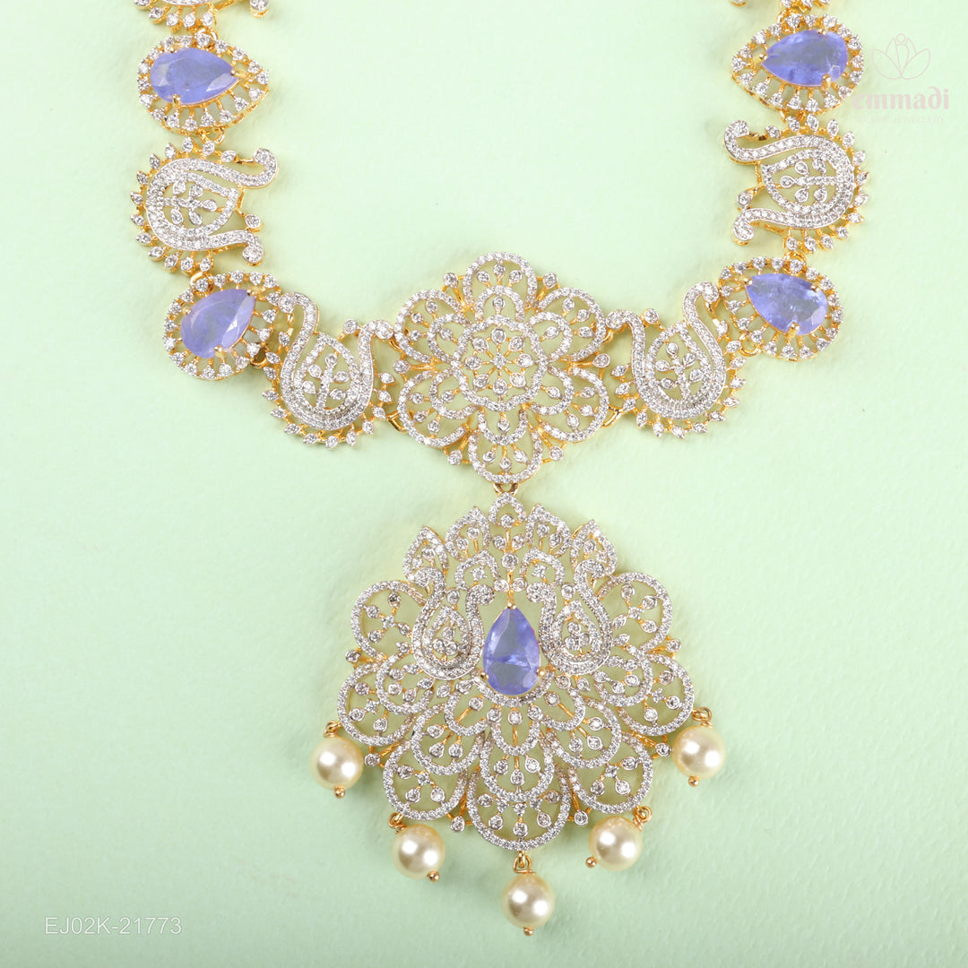 Long Necklace Premium Cz