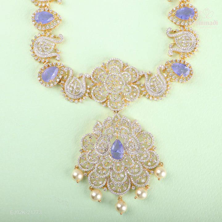 Long Necklace Premium Cz