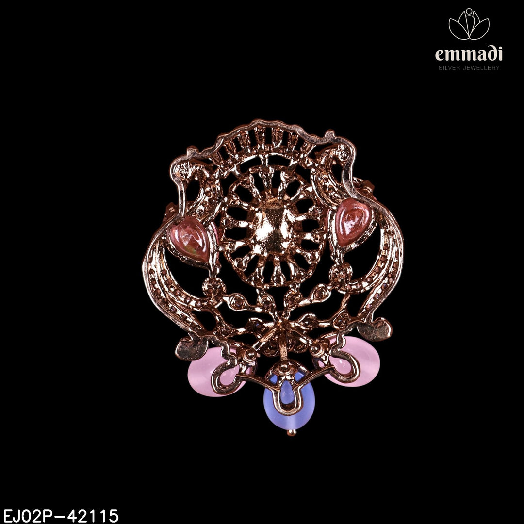 Pendant Brouch Moissanite