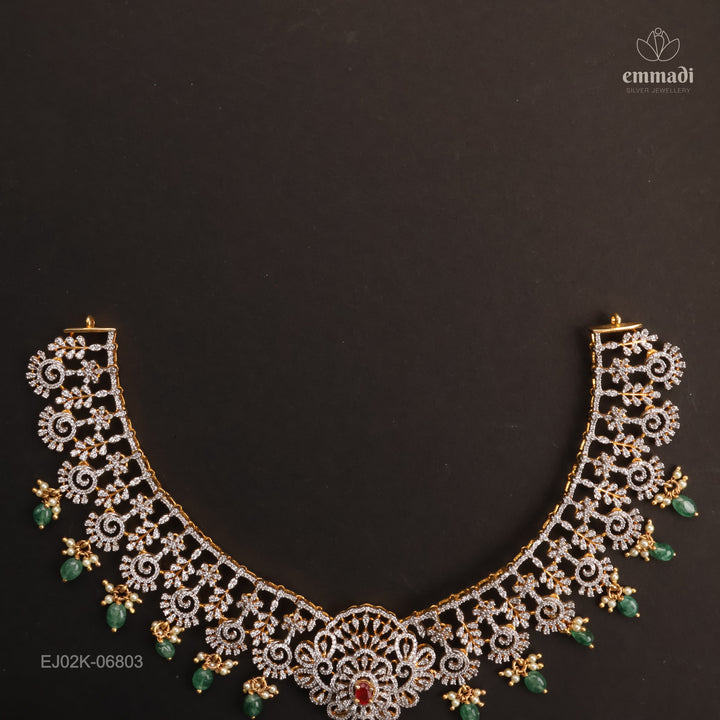 Short Necklace Premium Cz