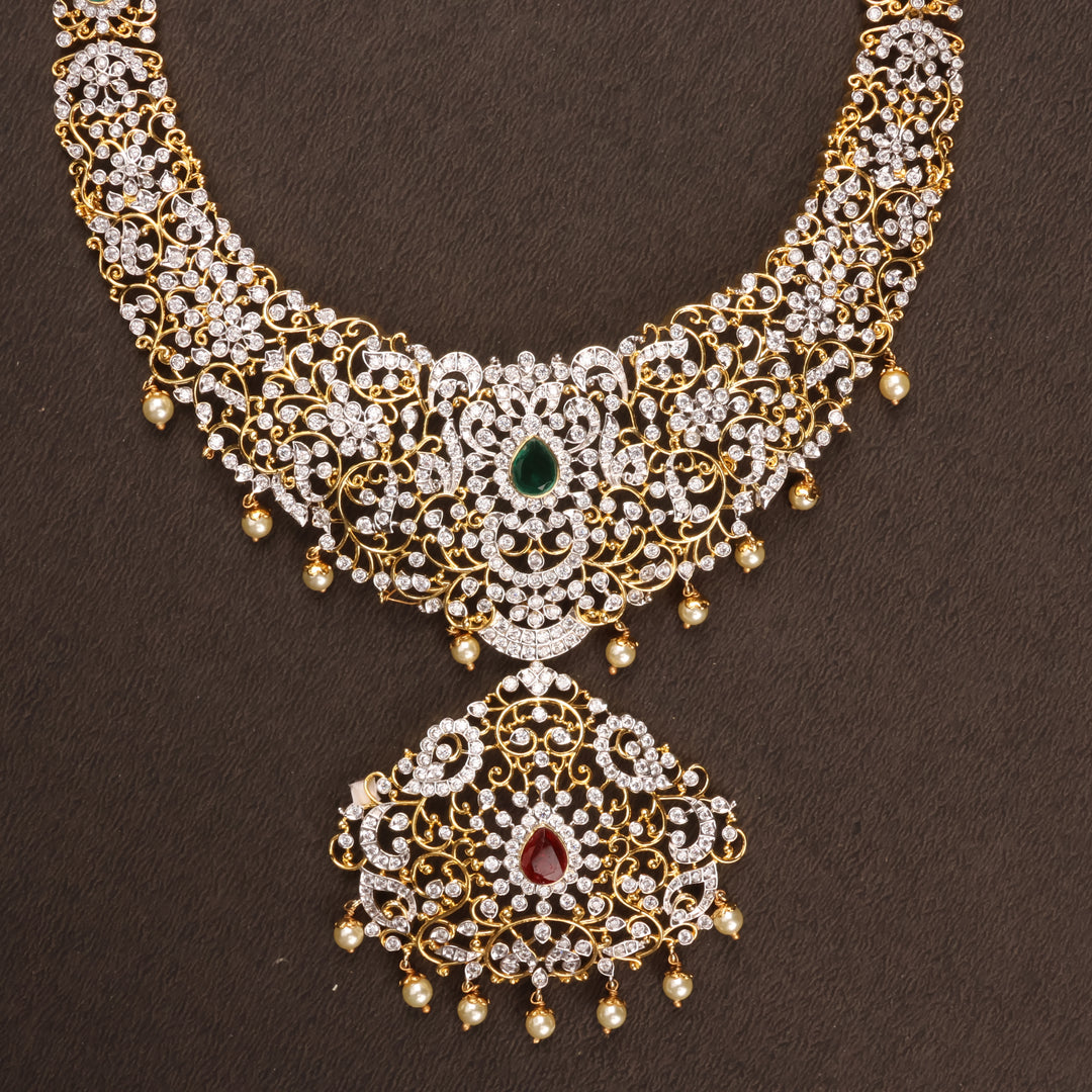 Long Necklace Premium Cz