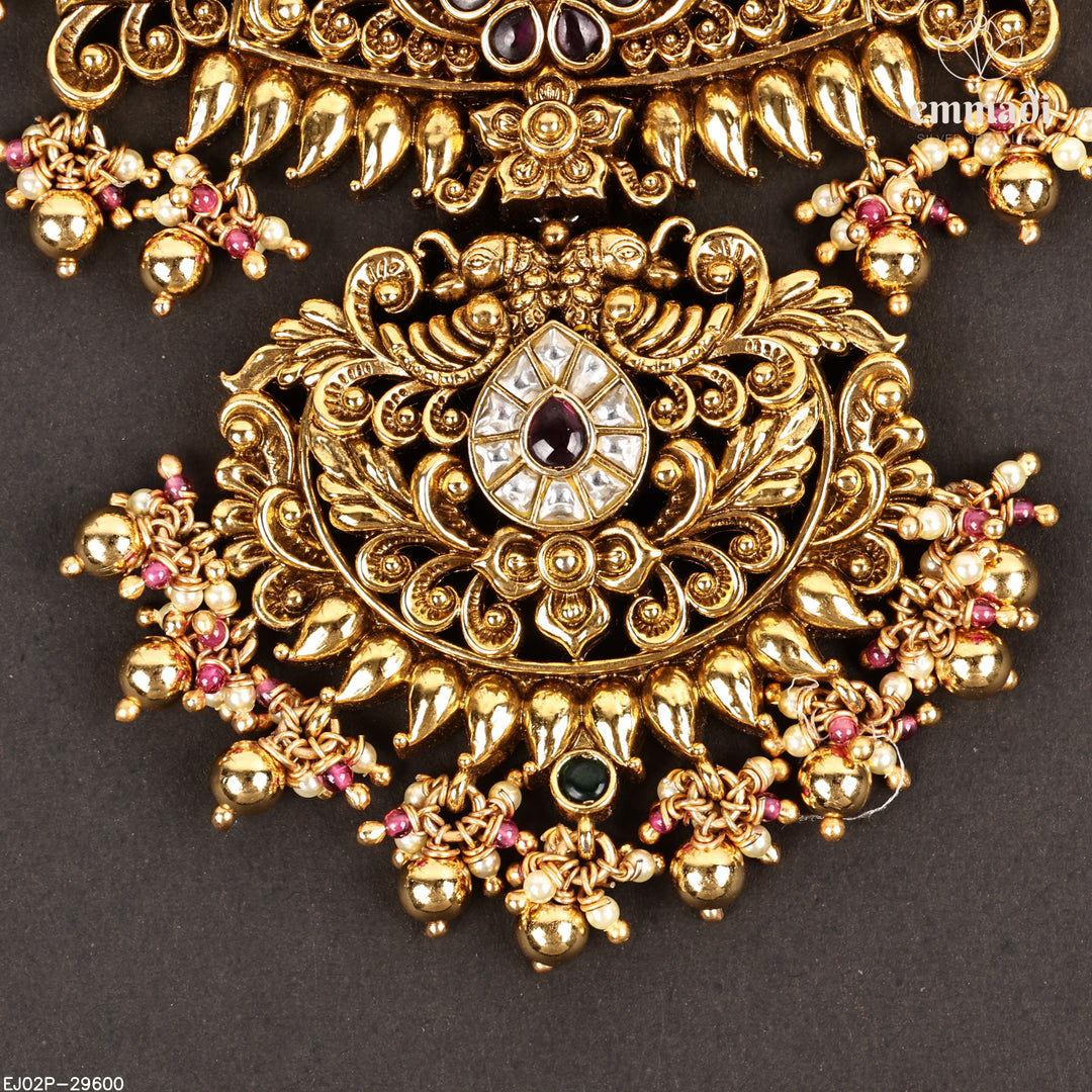 Short Necklace Premium Nakshi