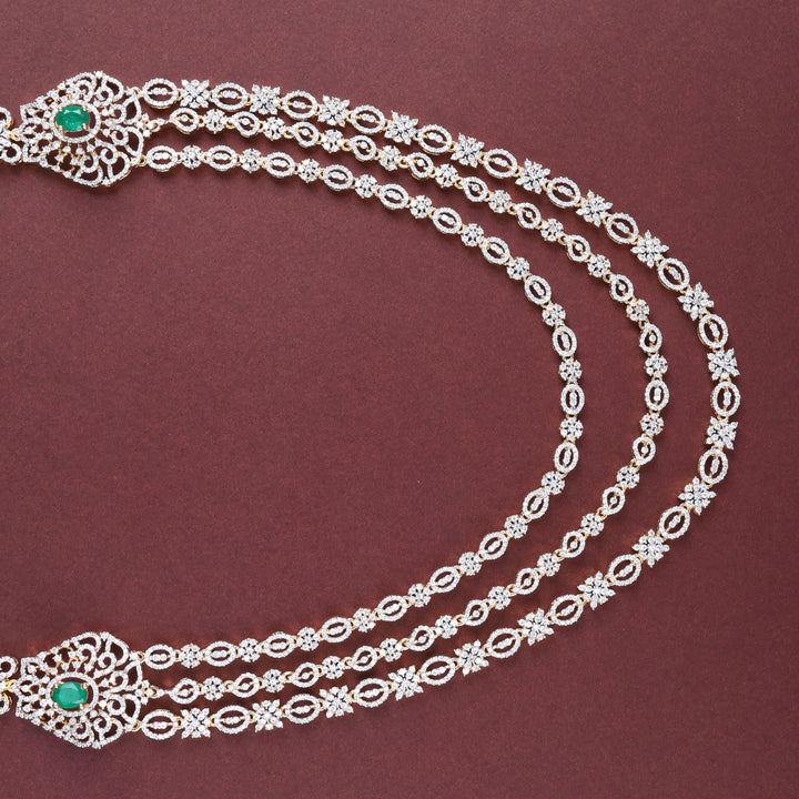 Long Necklace Premium Cz