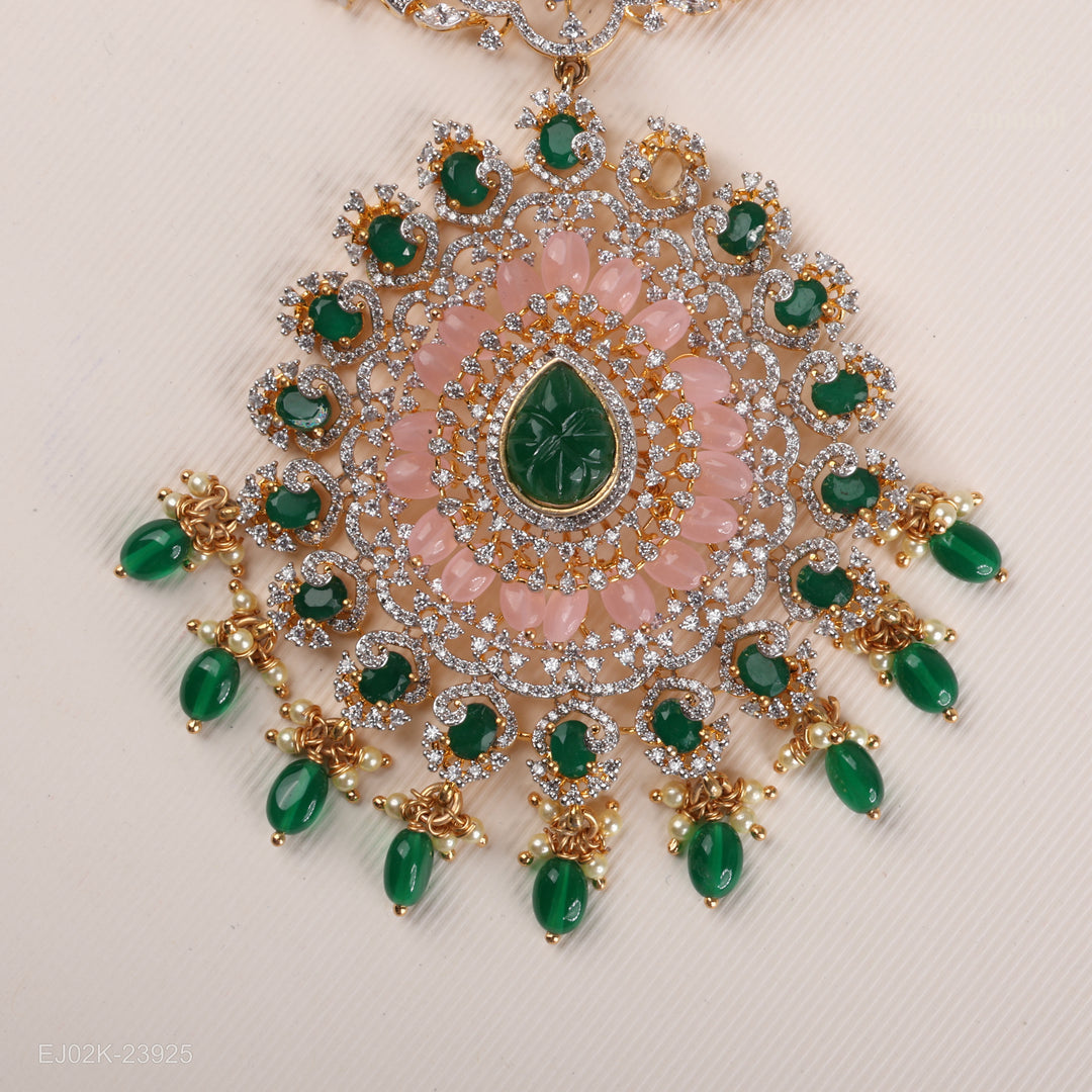 Long Necklace Gem Stone