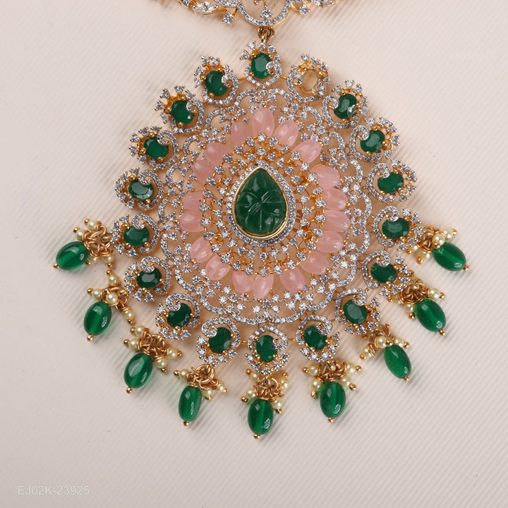 Long Necklace Gem Stone