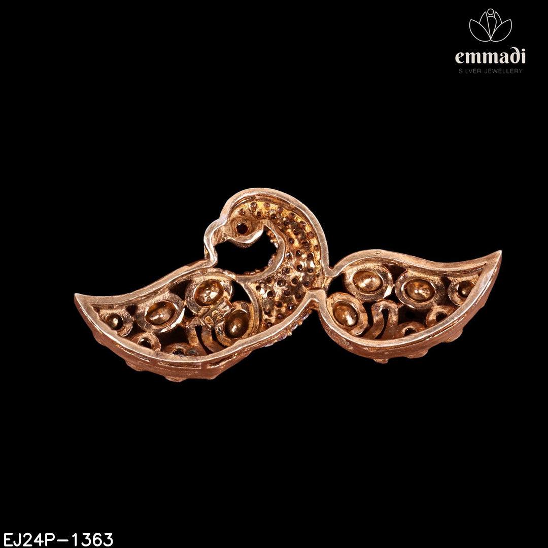 Pendant Brouch Moissanite