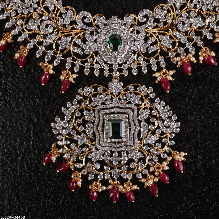 Short Necklace Premium Cz
