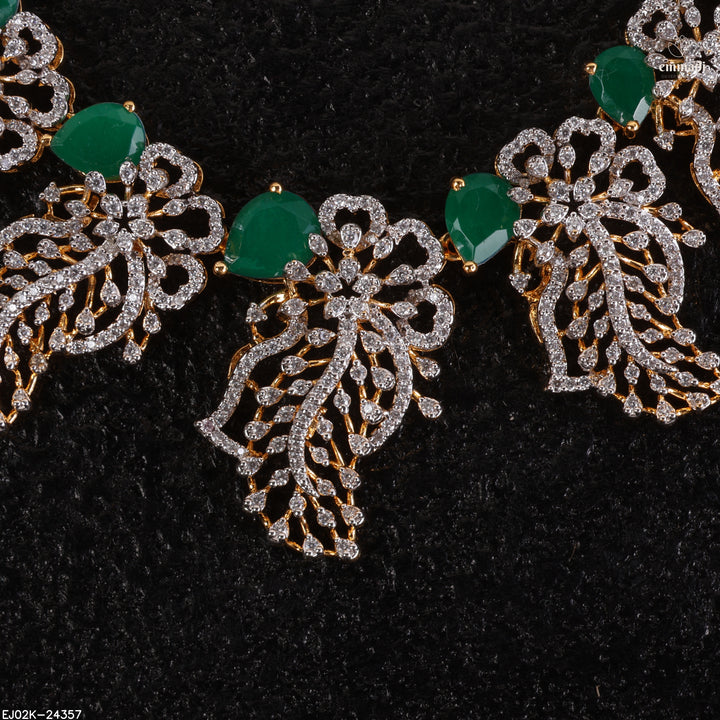 Short Necklace Premium Cz