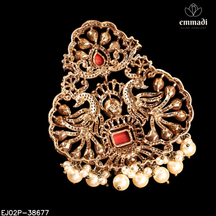 Pendant Brouch Moissanite