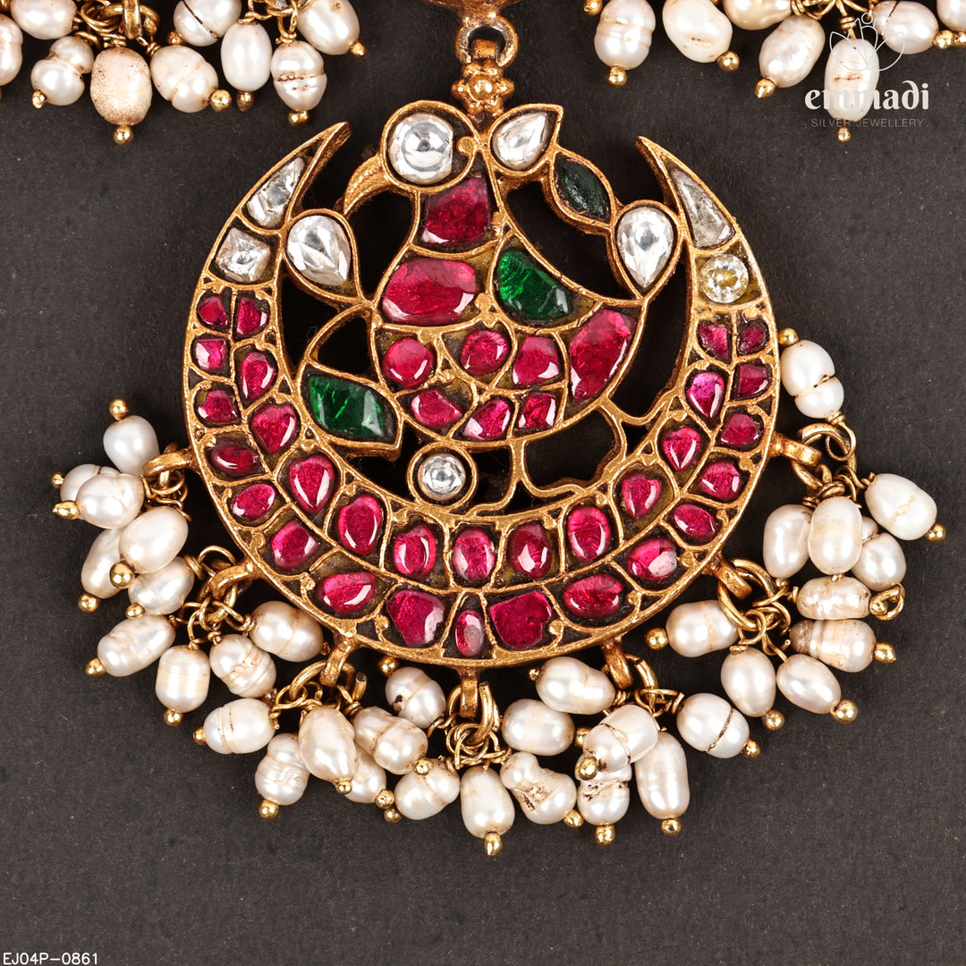 Short Necklace Premium Kundan