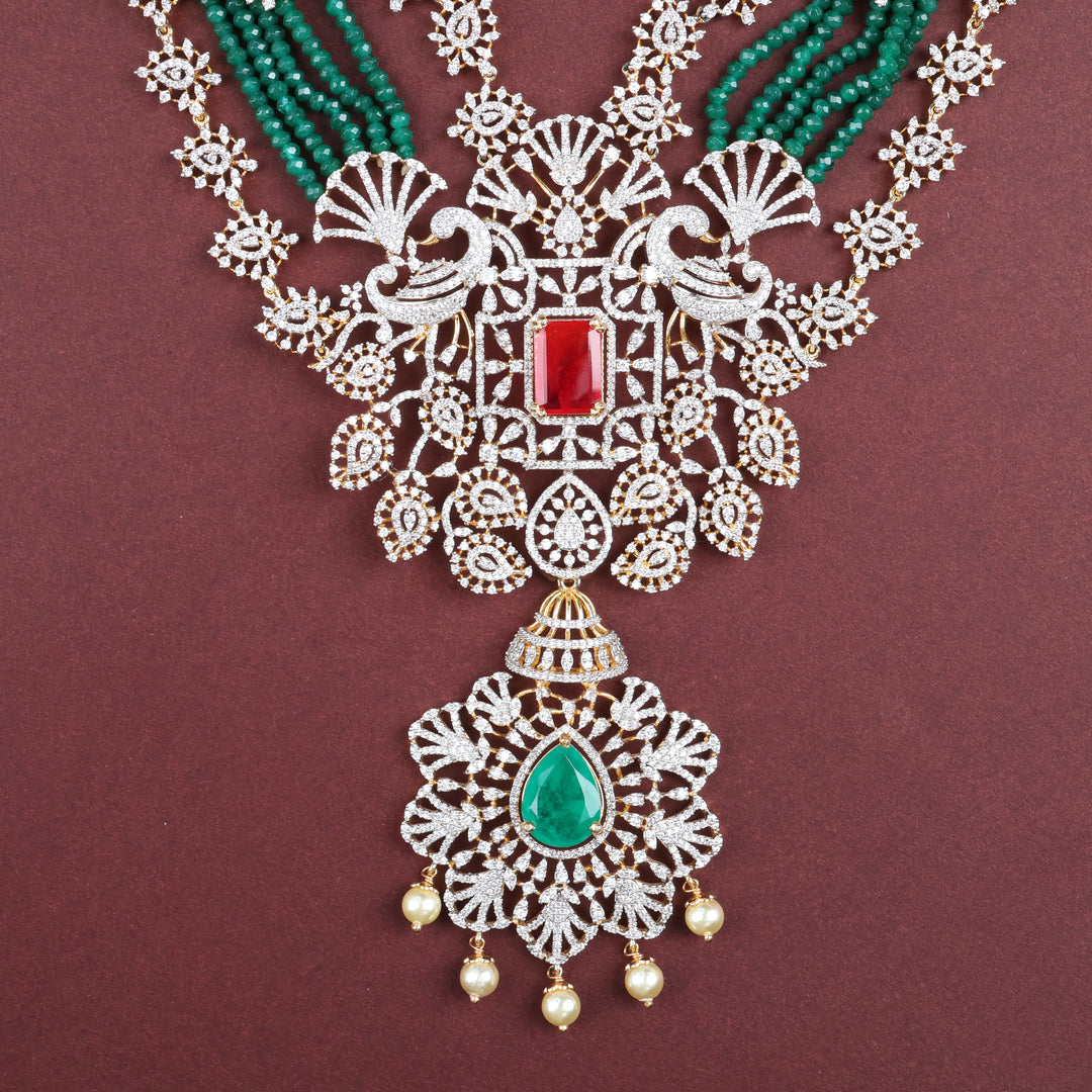 Long Necklace Premium Cz