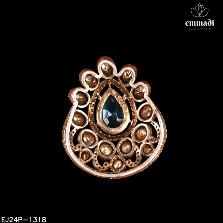 Pendant Brouch Moissanite