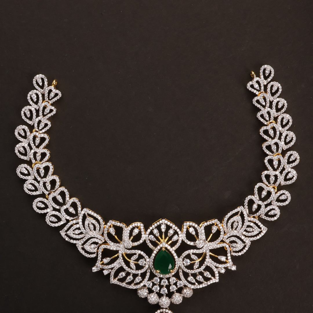 Short Necklace Premium Cz
