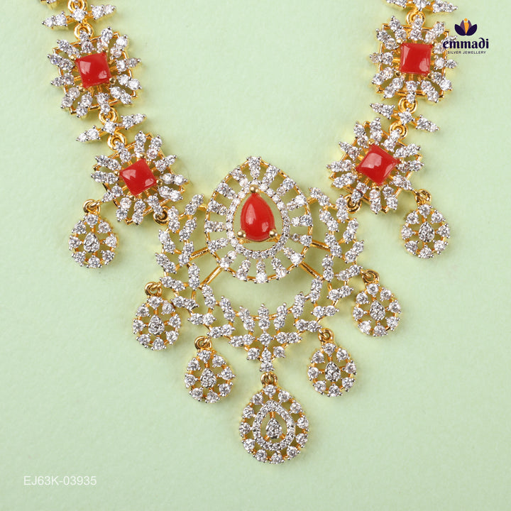 Short Necklace Premium Cz