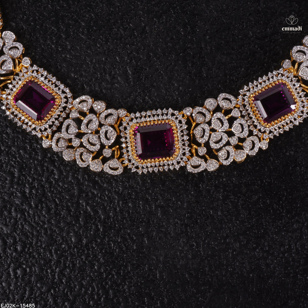 Short Necklace Premium Cz