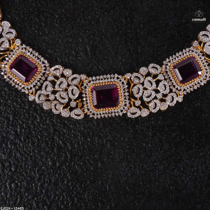 Short Necklace Premium Cz