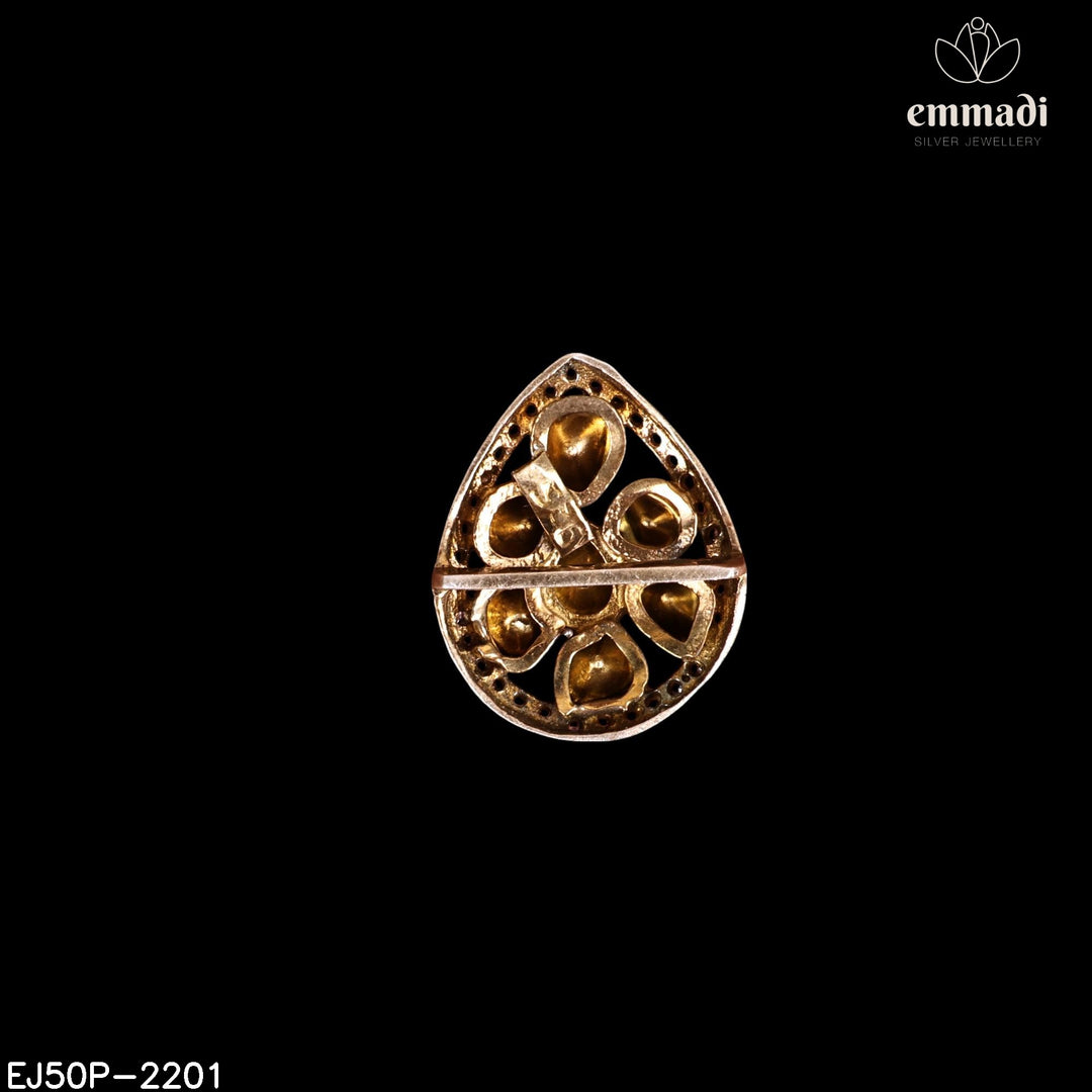 Pendant Brouch Moissanite