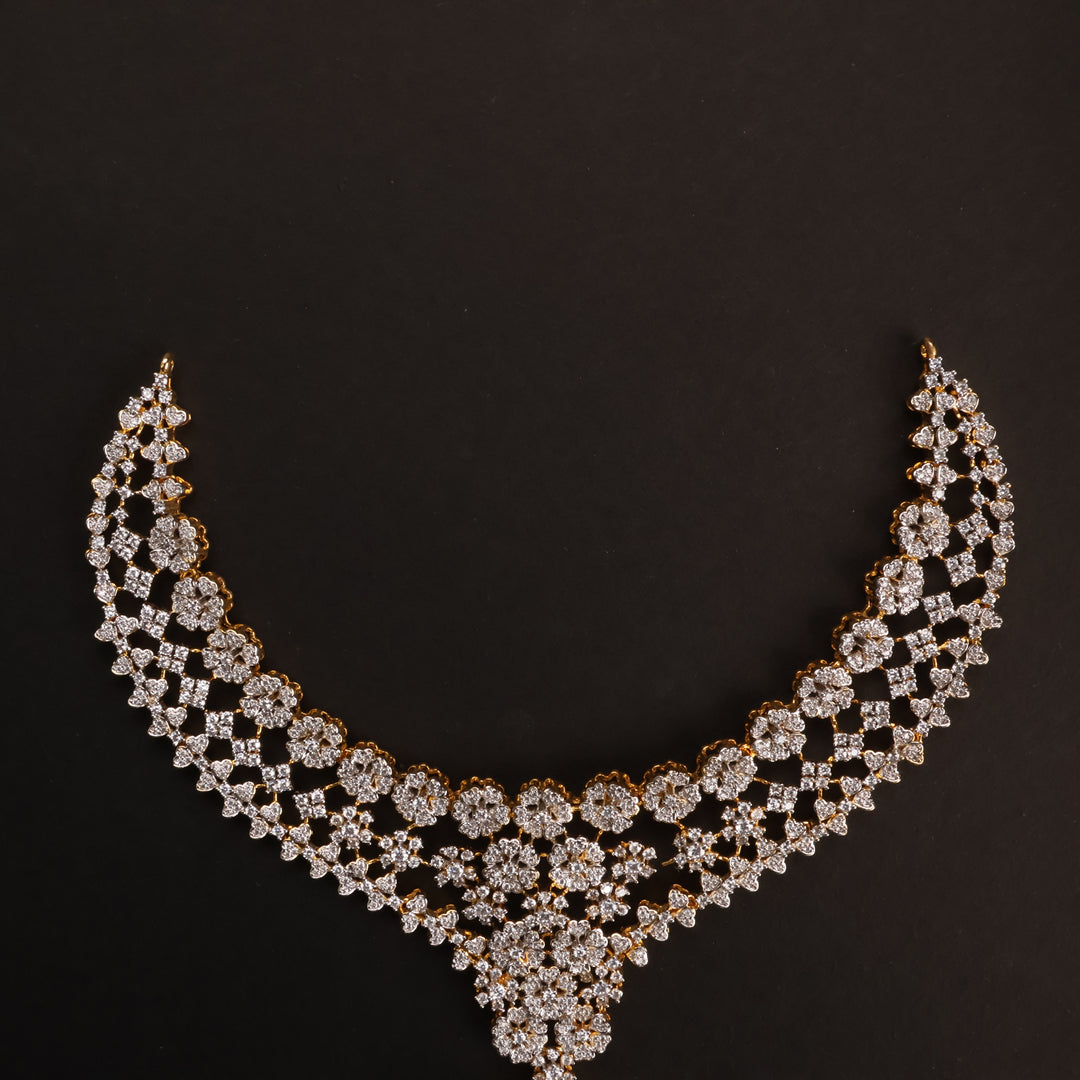 Short Necklace Premium Cz