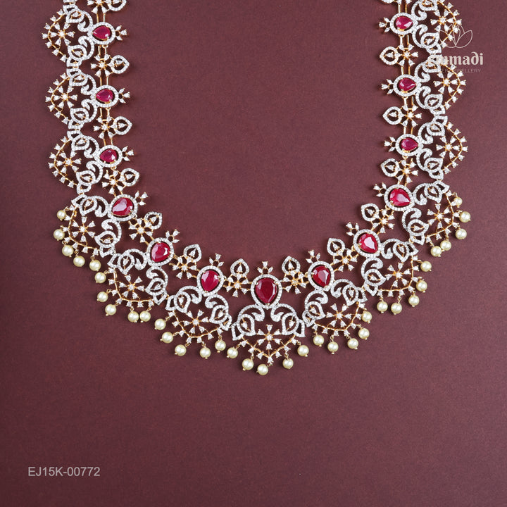 Long Necklace Premium Cz